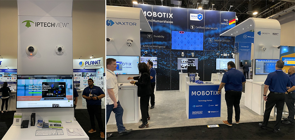 IPTECHVIEW at the MOBOTIX Booth at ISC West 2022