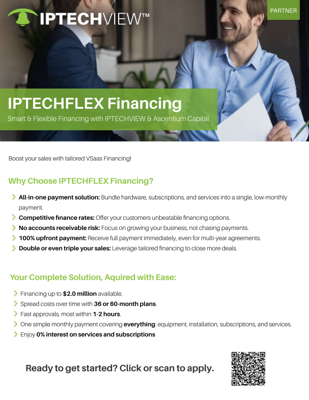 IPTECHFLEX Financing
