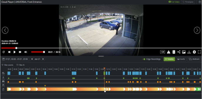continuous recording