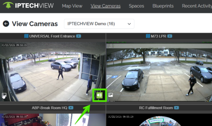 live video and audio