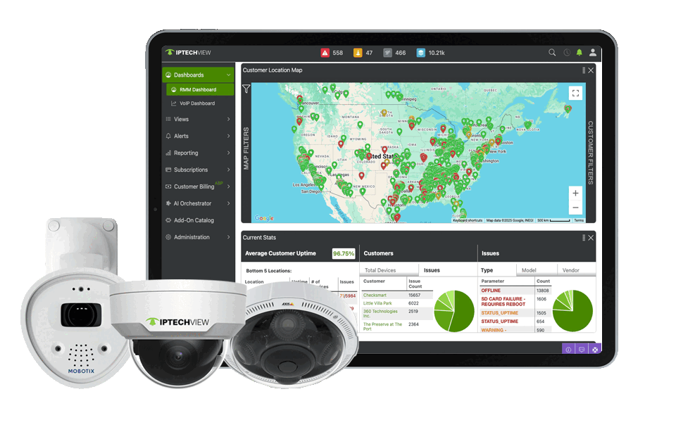 Cloud video surveillance Views