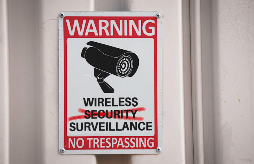 wireless security surveillance - not so safe
