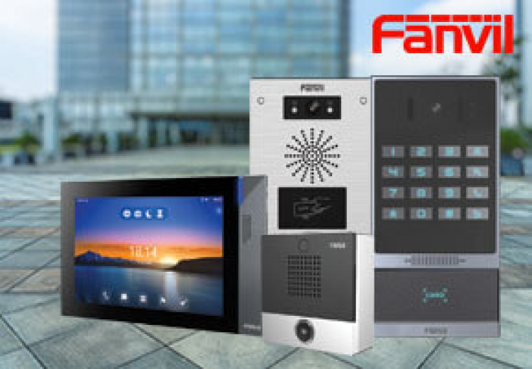 IPTECHVIEW integrates with Fanvil Door Phones and Intercoms