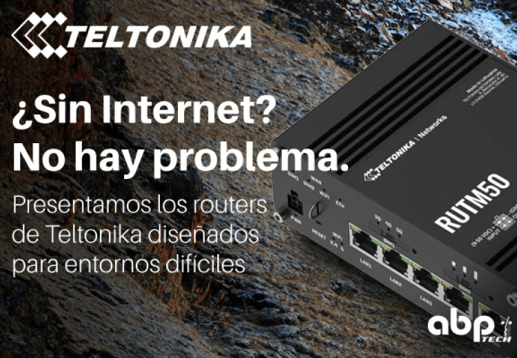 Conectividad confiable donde más se necesita, incluso en zonas remotas. Routers Teltonika: potencia industrial, siempre conectados.