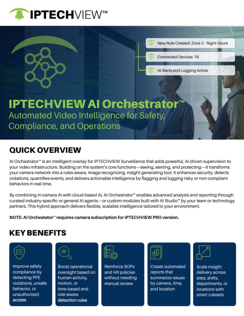 IPT AI Orchestrator Cutsheet (PDF cover)