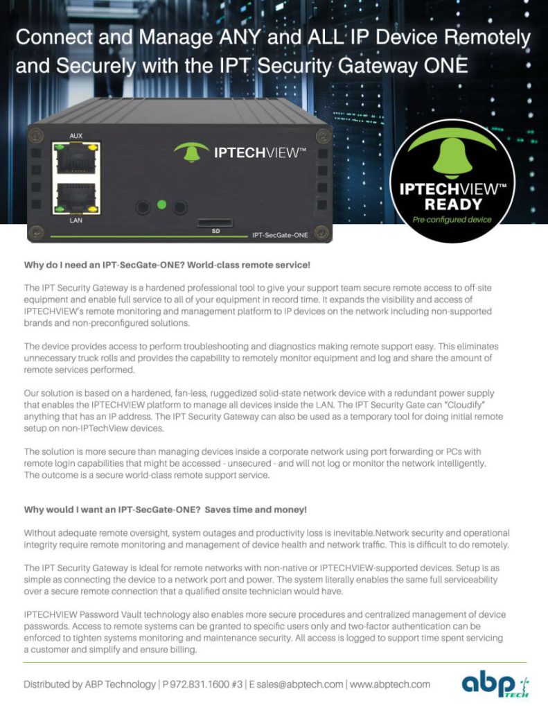 IPT SecGate (PDF cover)