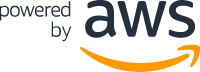 Powered by AWS logo